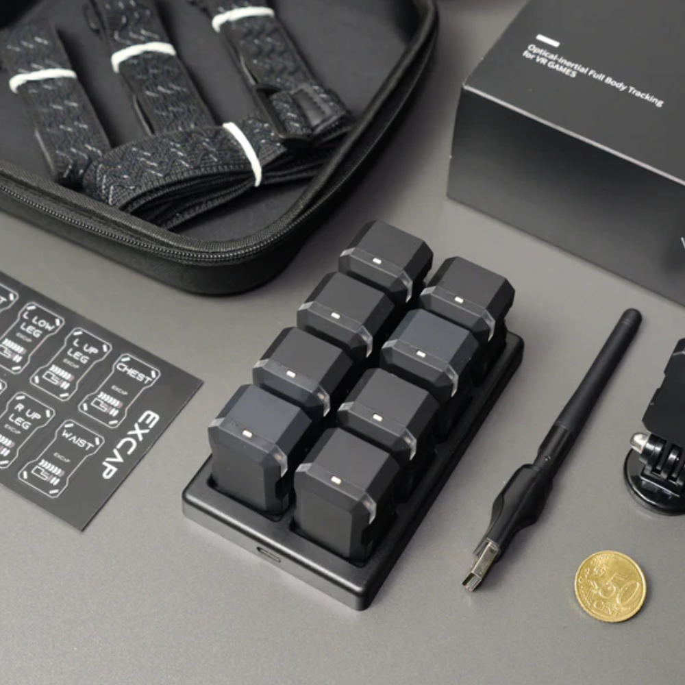 Комплект датчиков для отслеживания движений в VR. Excap